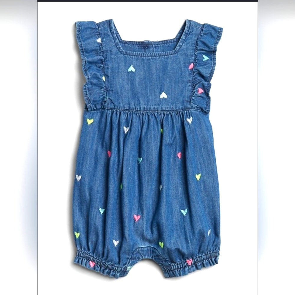 Baby Blue Romper‎